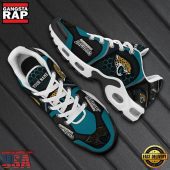 NFL Custom Name Jacksonville Jaguars Max Plus Shoes - Running Sneakers
