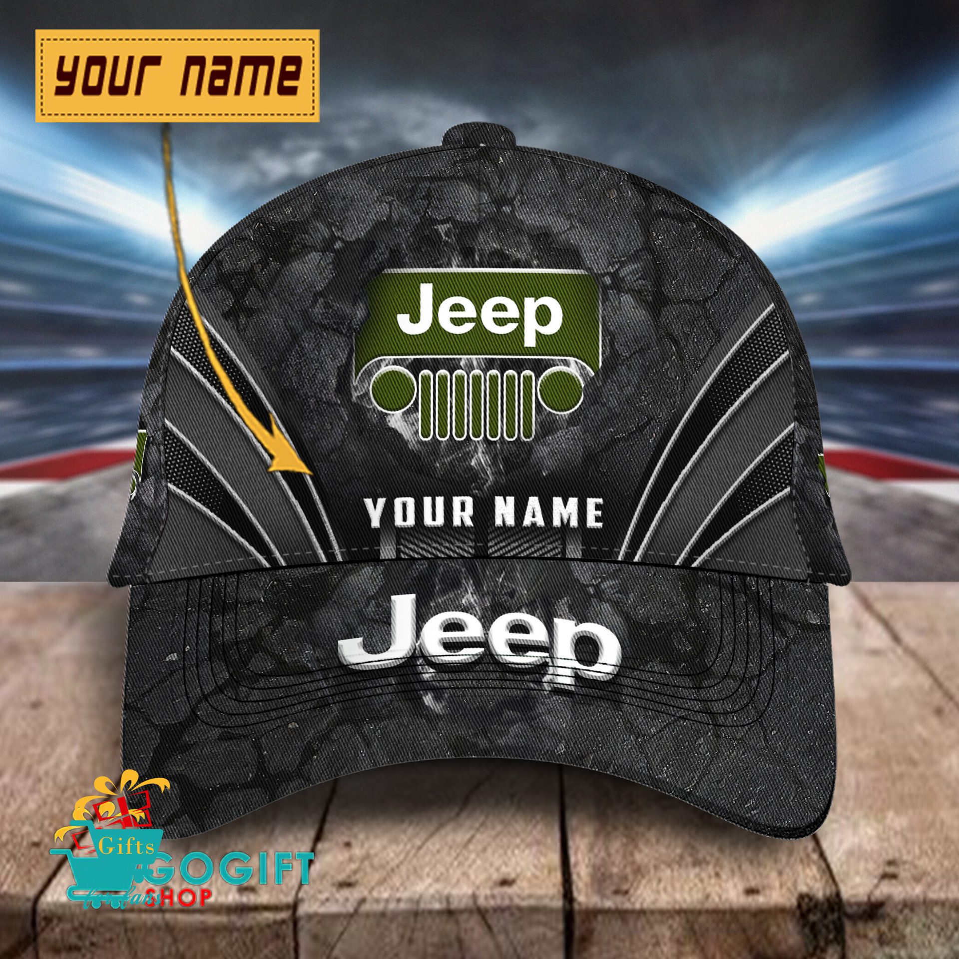 Jeep Custom Name Special Edition Classic Cap Jeep Custom Name Special Edition Classic Cap