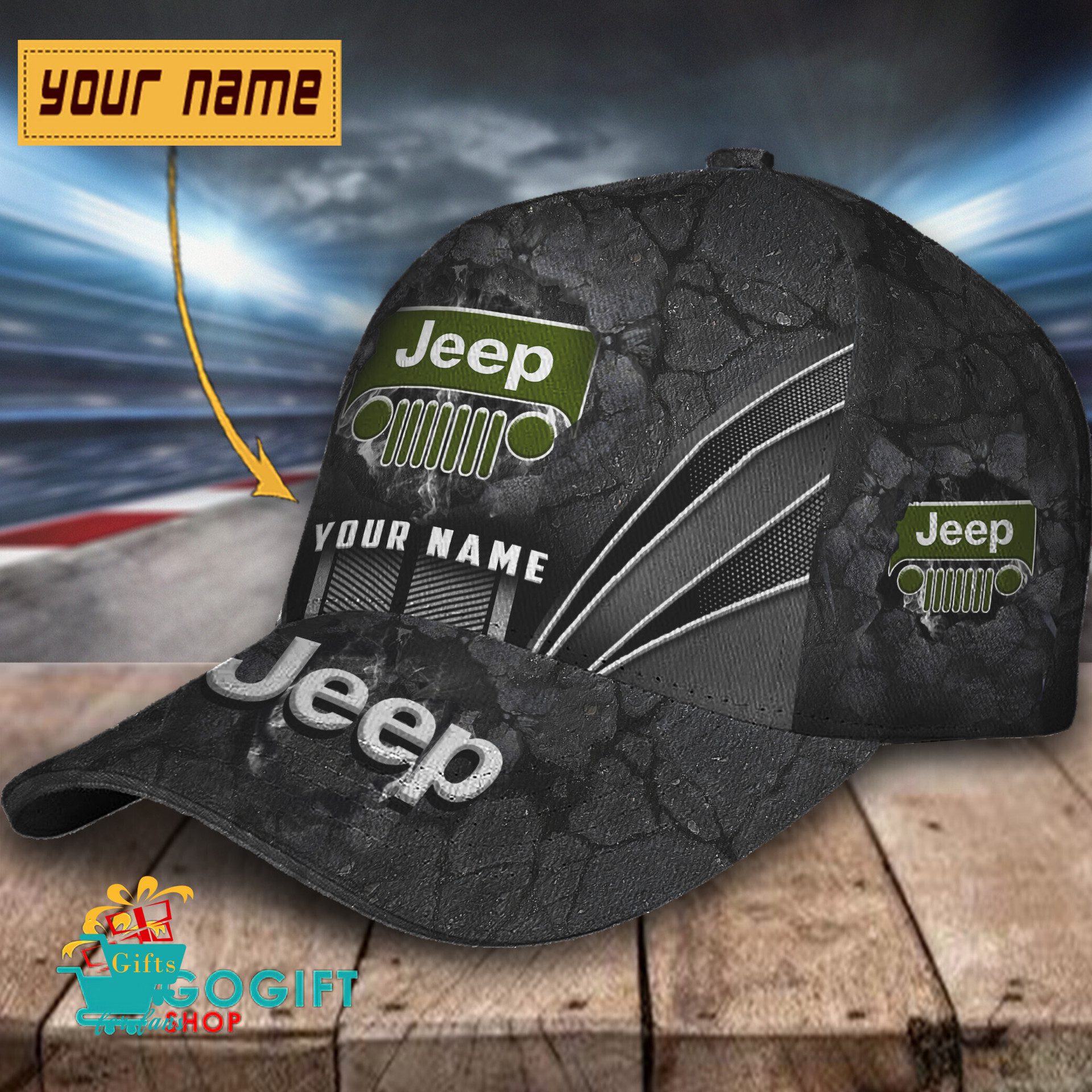 Jeep Custom Name Special Edition Classic Cap Jeep Custom Name Special Edition Classic Cap