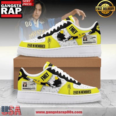 Jessie Reyez ?Paid In Memories? Limited Edition Air Force 1 Running Sneakers Shoes