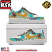 Jimmy Buffett Lost In Margaritaville Air Force 1 Running Sneakers Shoes