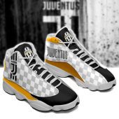 Juventus FC Personalized Design Air Jordan 13 Shoes