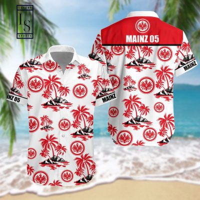 1. FSV Mainz 05 Coconut Tree Hawaiian Shirt