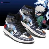 Kakashi Naruto Anime Lightning Custom Air Jordan Shoes Sport Sneakers For Men Women