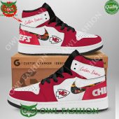 Kansas City Chiefs Custom Name Air Jordan High Top Nfl Mesmerising - demo10