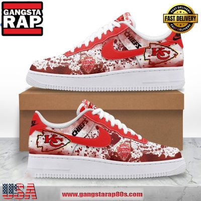Kansas City Chiefs Kingdom Coming 2024 Limited Air Force 1 Running Sneakers Shoes