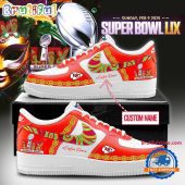 Kansas City Chiefs Super Bowl LIX Special Edition Air Force 1 Shoes Sneaker