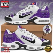 NCAA Custom Name Kansas State Wildcats Football Mascot Symbol Air Max Plus Shoes Running Sneakers