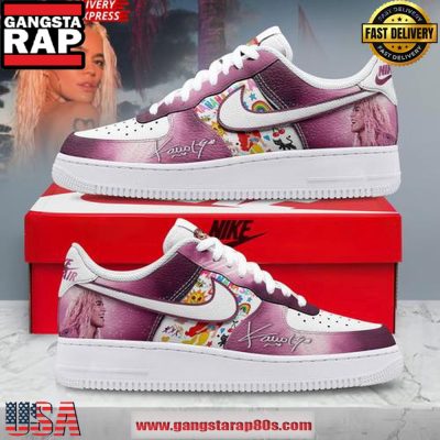 Karol G Signature Limited Edition Air Force 1 Sneakers Shoes