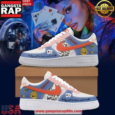 Kehlani Honey and Cards Limited Edition Air Force 1 Sneakers Shoes