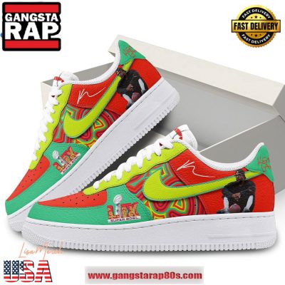Kendrick Lamar Super Bowl LIX Air Force 1 Sneakers Running Sneakers Shoes