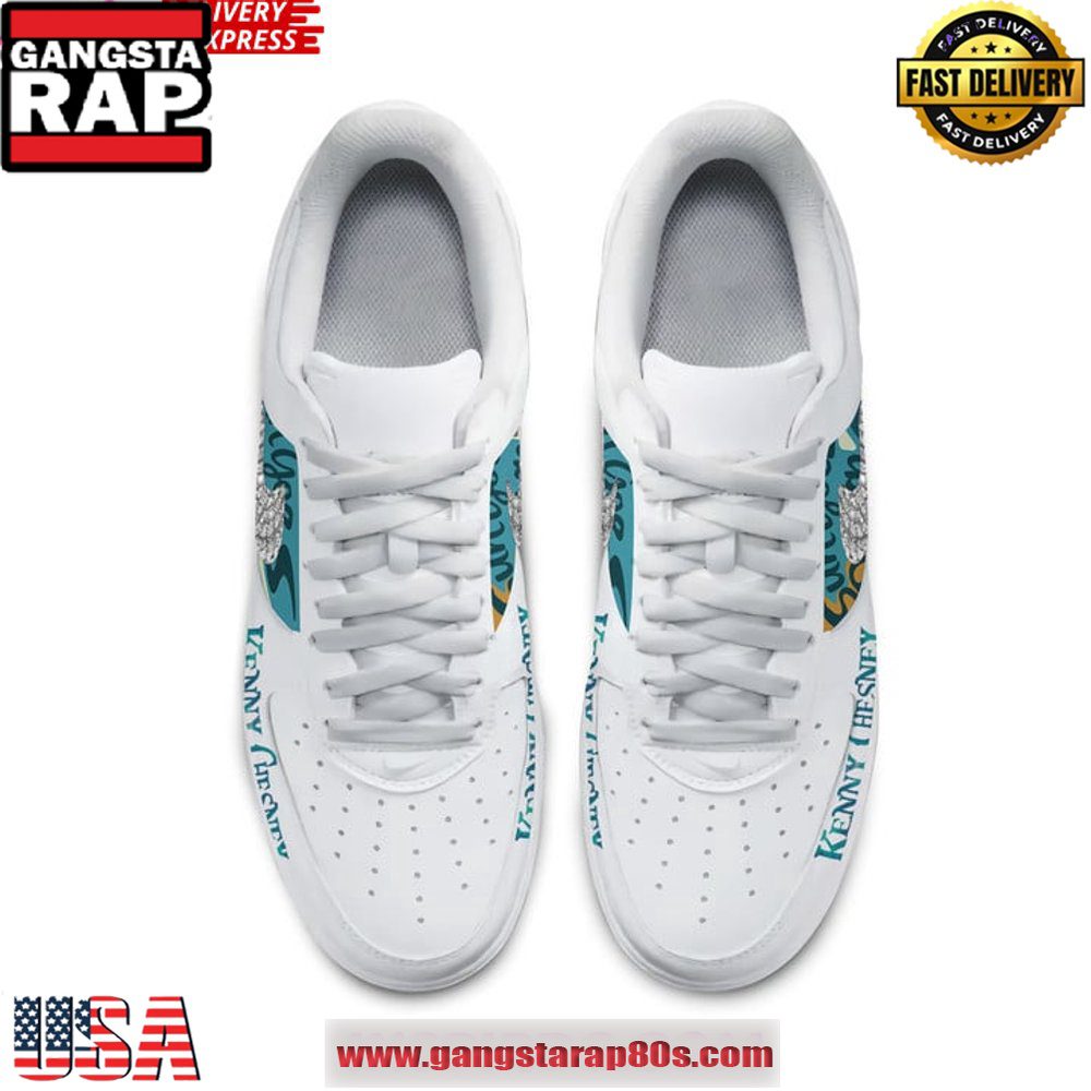 Kenny Chesney x Nike Limited Edition Air Force 1 Sneakers Shoes Kenny Chesney x Nike Limited Edition Air Force 1 Sneakers Shoes