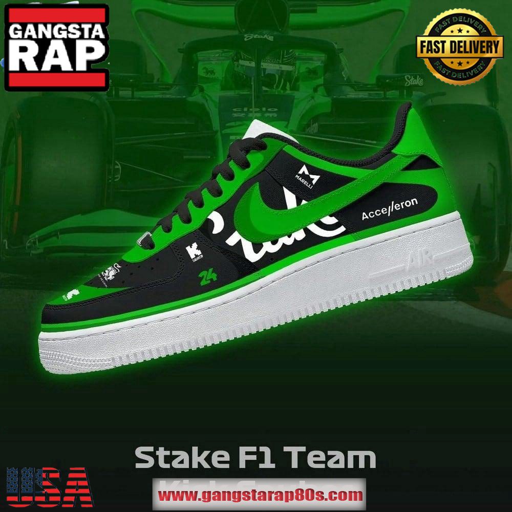 Kick Sauber Formula 1 Stake Air Force 1 Running Sneakers Shoes Kick Sauber Formula 1 Stake Air Force 1 Running Sneakers Shoes