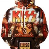 Kiss Special Style Pullover Hoodie