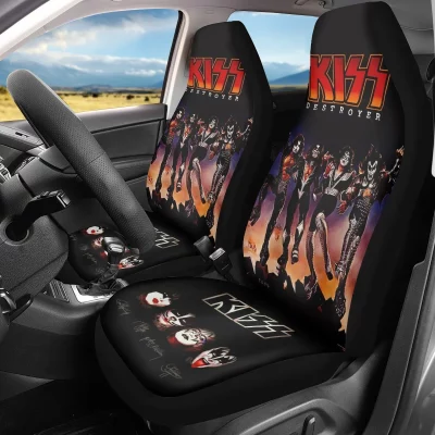 Kiss Destroyer Car Seat Covers