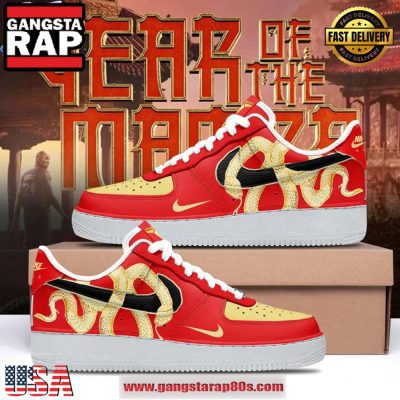Kobe Bryant Year Of The Mamba Limited Edition Air Force 1 Running Sneakers Shoes