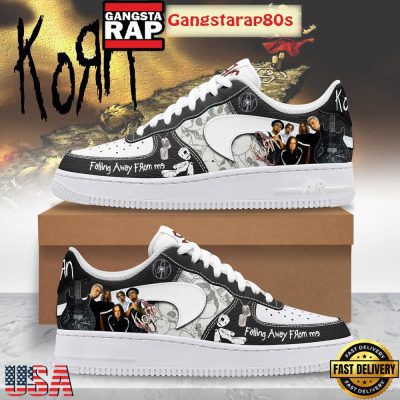 Korn Falling Away From Me Special Edition Air Force 1 Shoes Running Sneakers