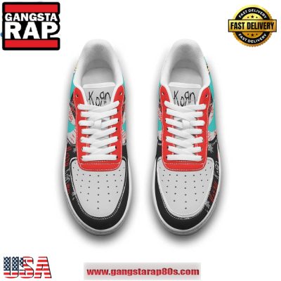 Korn Merry Christmas 2024 Limited Edition Air Force 1 Running Sneakers Shoes