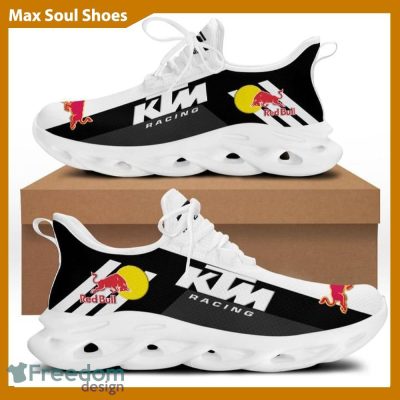 KTM Motorcycles Black White Max Soul Shoes
