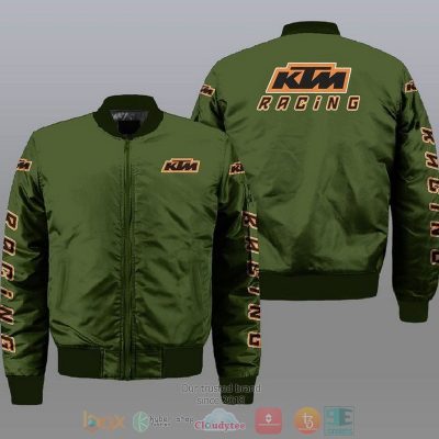 KTM Motorcycles Green Bomber Jacket