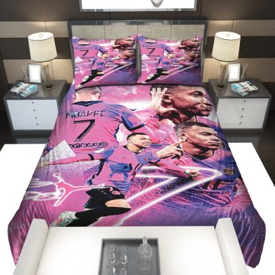 Paris Saint-Germain FC Kylian Mbapp? Bedding Set