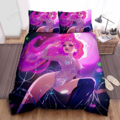Lady Gaga In Sparkling Outfit Bedding Set
