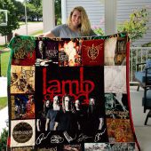 Lamb of God Signature Quilt Blanket