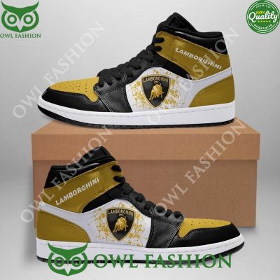 Lamborghini Automobile Car Luxury Air Jordan Sneakers High Top Sport