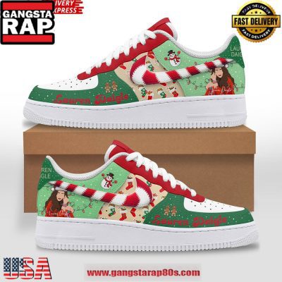 Lauren Daigle Merry Christmas Air Force 1 Running Sneakers Shoes