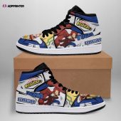 Lemillion Mirio Custom My Hero Academia Anime Air Jordan Shoes Sport Sneakers For Men Women