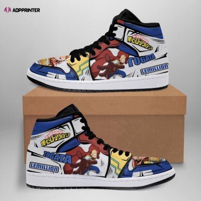 Lemillion Mirio Custom My Hero Academia Anime Air Jordan Shoes Sport Sneakers For Men Women