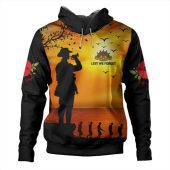 Australia Hoodie Lest We Forget Anzac Horse Brigade