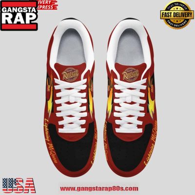 Lightning McQueen Limited Edition Air Force 1 Sneakers Shoes
