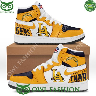 Los Angeles Chargers Football Air jordan 1 high top NFL