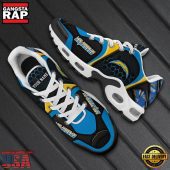NFL Custom Name Los Angeles Chargers Max Plus Shoes - Running Sneakers