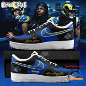 Los Angeles Rams Midnight Blue 2025 Rivalries Air Force 1 Shoes Sneakers