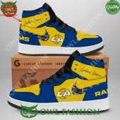 Los Angeles Rams Nfl Personalized Air Jordan Sneakers 1 9kvin.jpg - demo10
