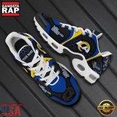 NFL Custom Name Los Angeles Rams Max Plus Shoes - Running Sneakers