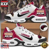 NCAA Custom Name Louisiana Monroe Warhawks Football Mascot Symbol Air Max Plus Shoes Running Sneakers