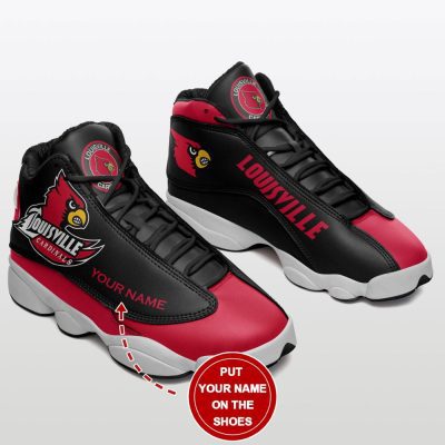 Louisville Cardinals Air Jordan 13 Sneakers, Best Gift For Men And Women
