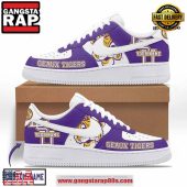 LSU Tigers Geaux Tigers Custom Name Air Force 1 Running Sneakers Shoes