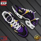 NFL Custom Name Lsu Tigers Max Plus Shoes - Running Sneakers