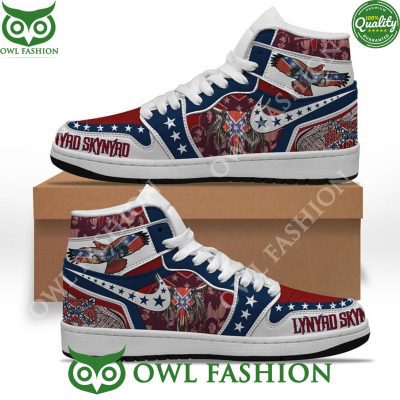 Lynyrd Skynyrd Rock band Texas Eagle USA Air Jordan High Sneakers