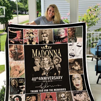 Madonna 40th Anniversary Quilt Blanket