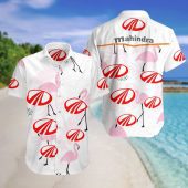 Mahindra White Hawaiian Shirt