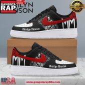 Marilyn Manson Rocker Limited Edition Air Force 1 Running Sneakers Shoes