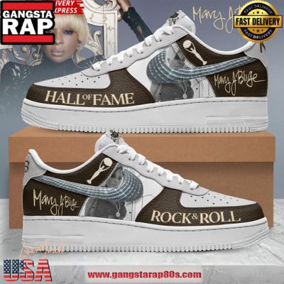 Mary J. Blige Rock & Roll Hall of Fame Limited Air Force 1 Running Sneakers