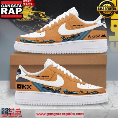 McLaren Racing Limited Edition Air Force 1 Running Sneakers Shoes