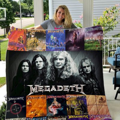 Megadeth Albums Quilt Blanket