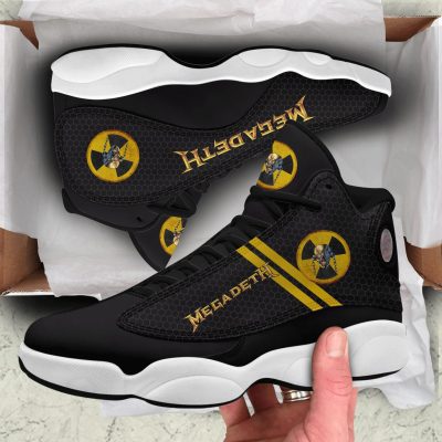 Megadeth Black Air Jordan 13 Shoes